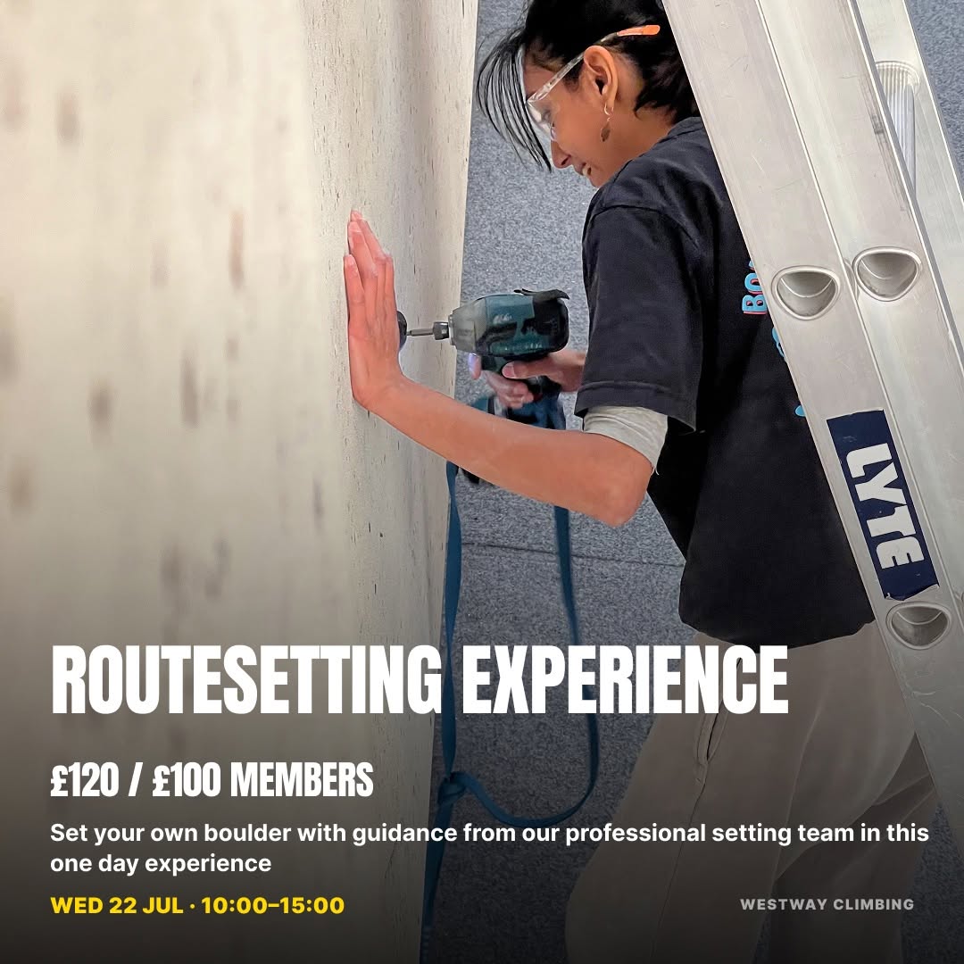 Routesetting Experience Workshop