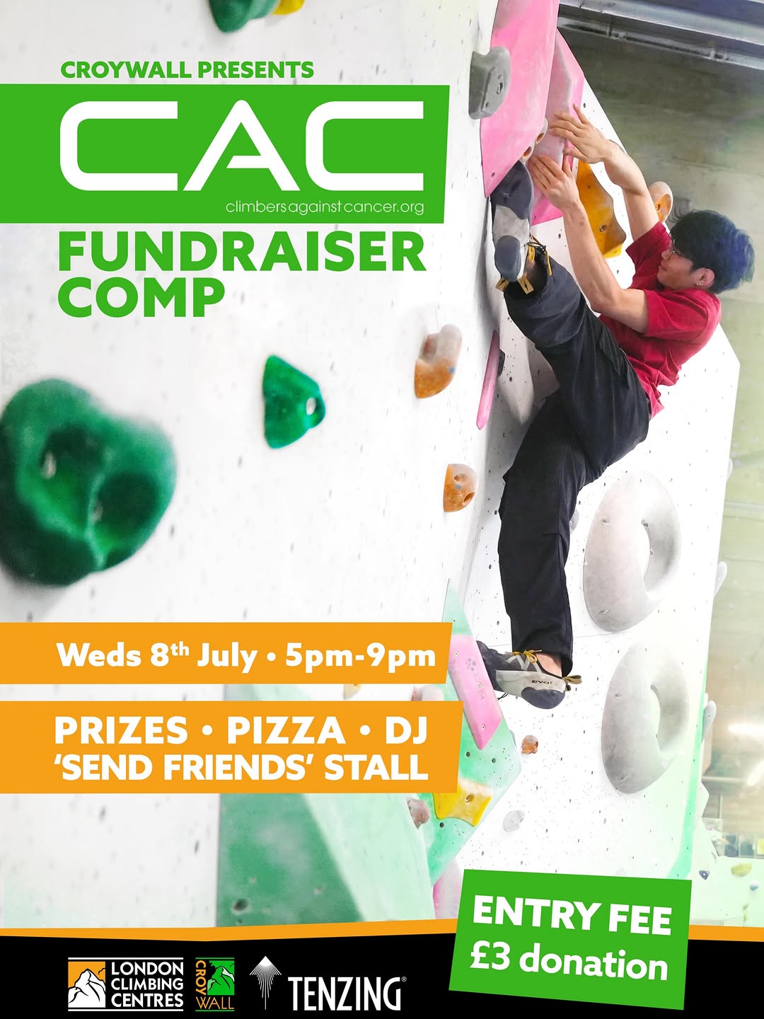 Climbers Against Cancer Fundraising Comp