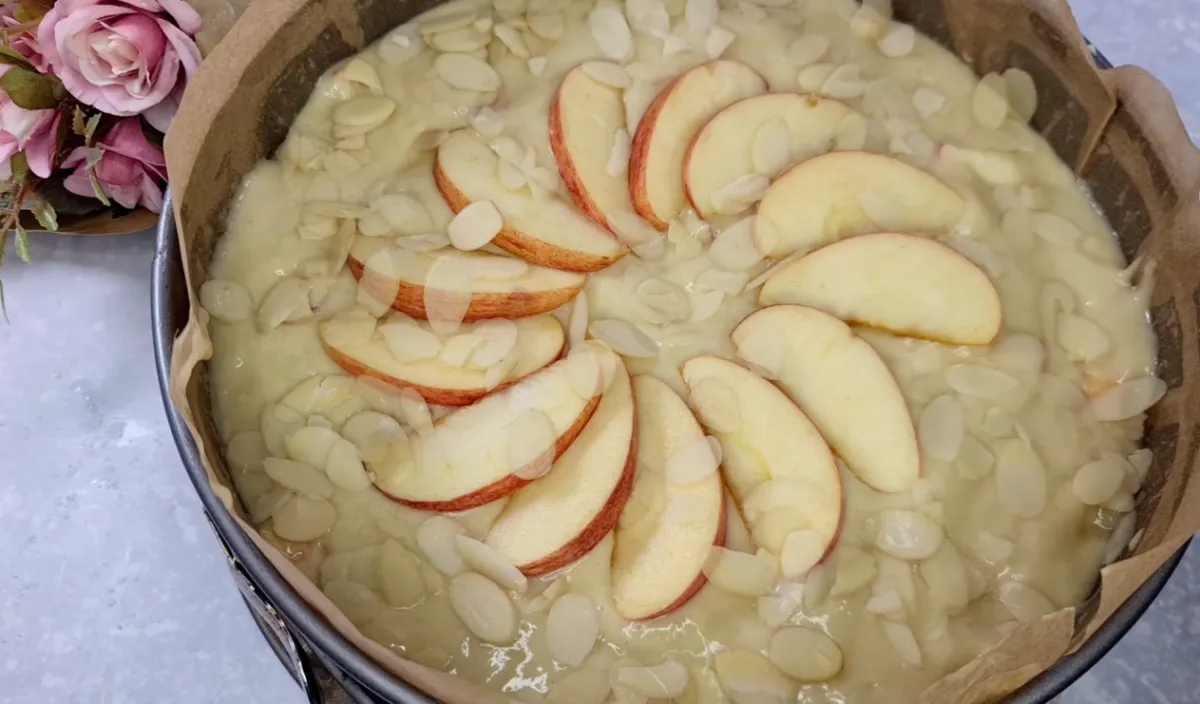 Apple Almond Cake step 14