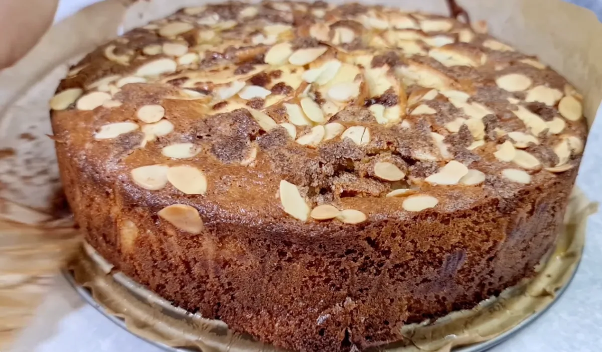 Apple Almond Cake step 19