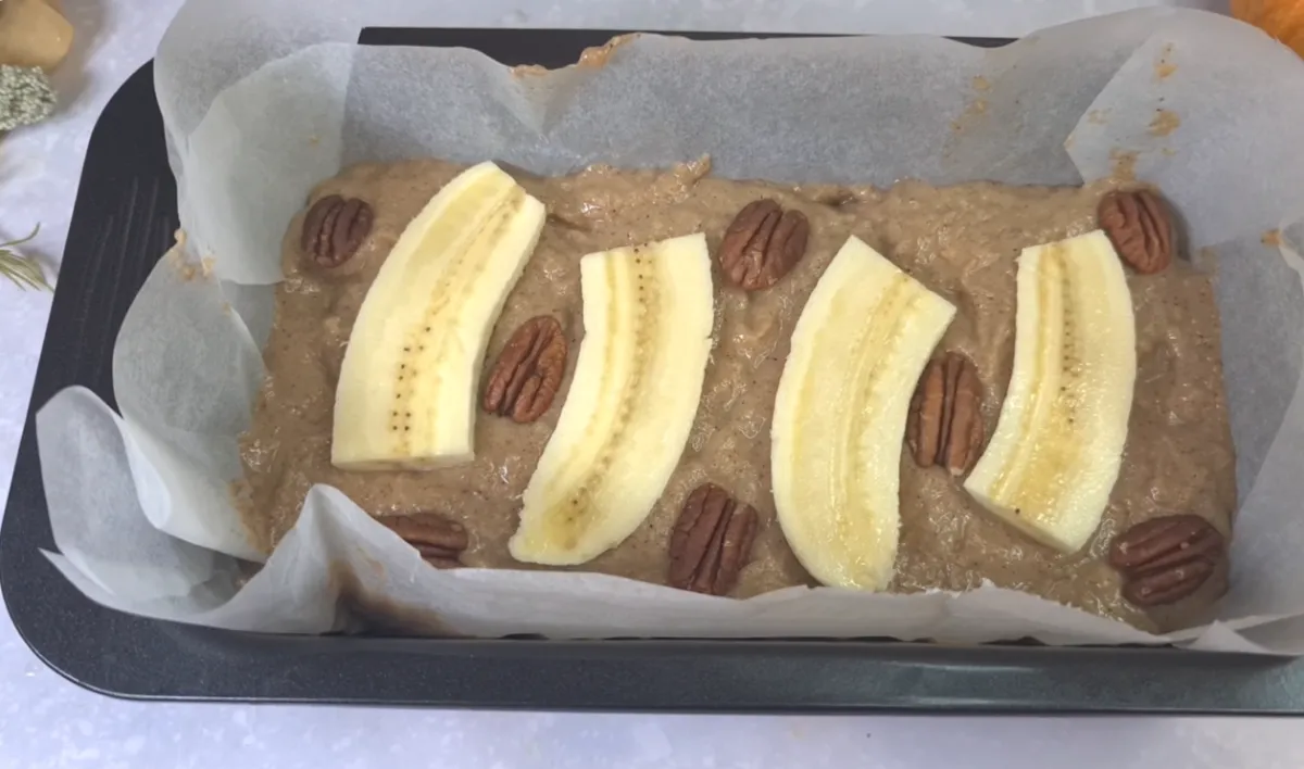 Apple Banana Bread step 11