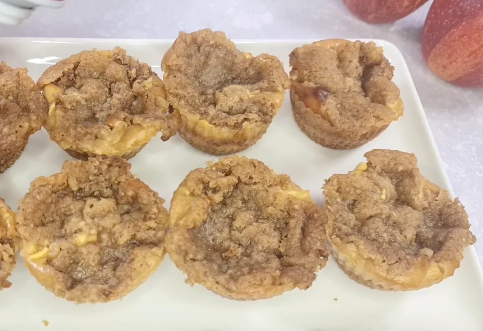 Apple Caramel Muffins step 16