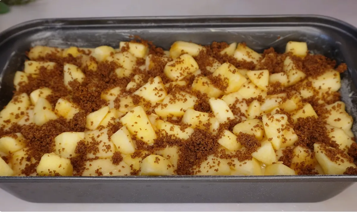 Apple Cinnamon Loaf Cake step 18