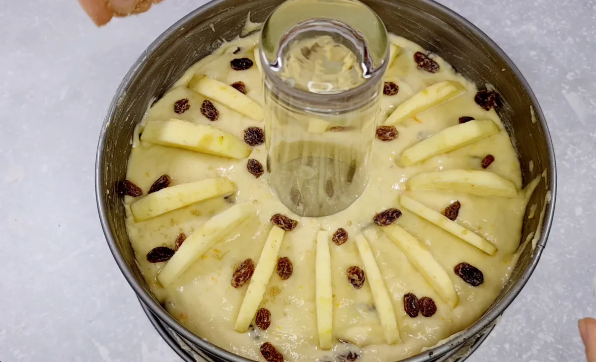Apple Raisin Cake step 9