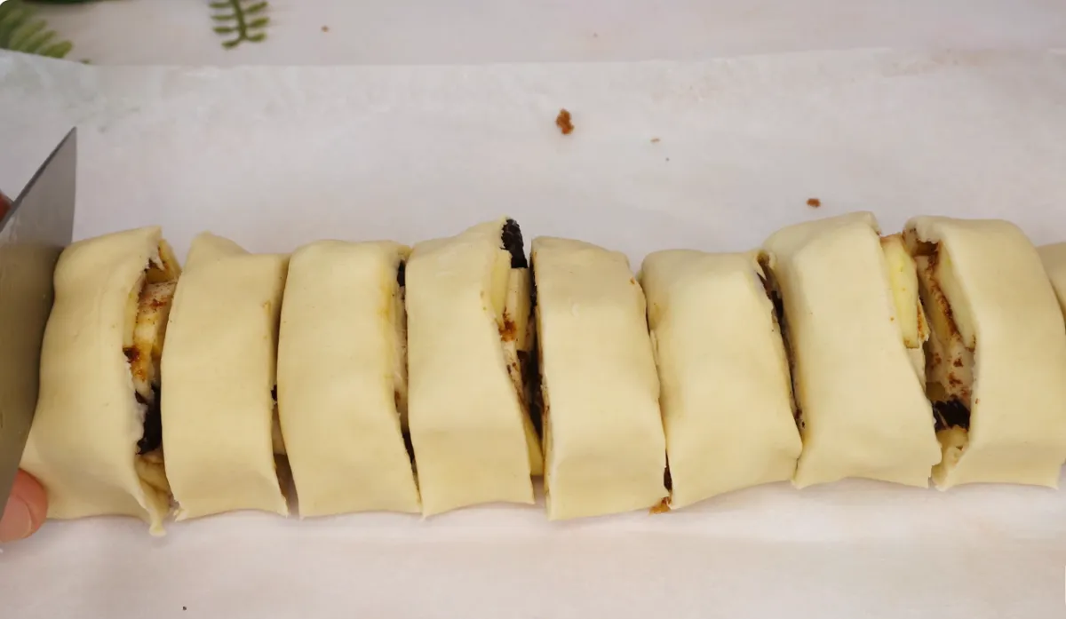 Apple Rolls Cookies step 9