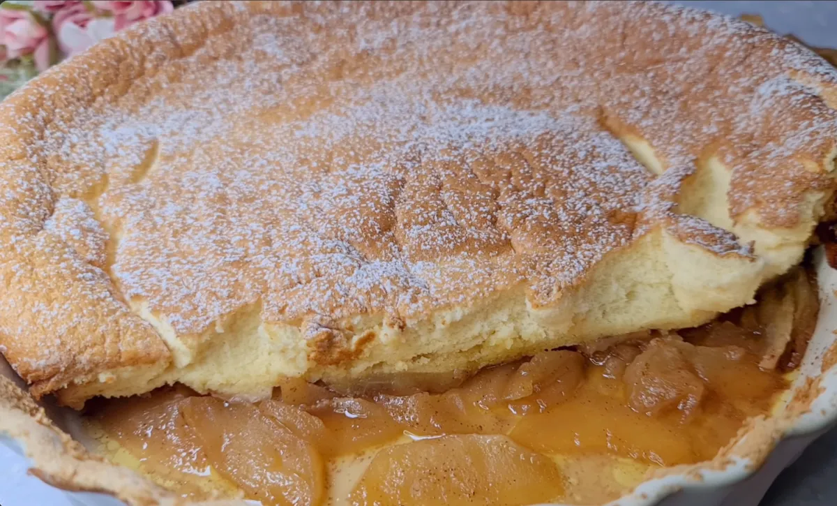 Apple Sponge Tart step 13