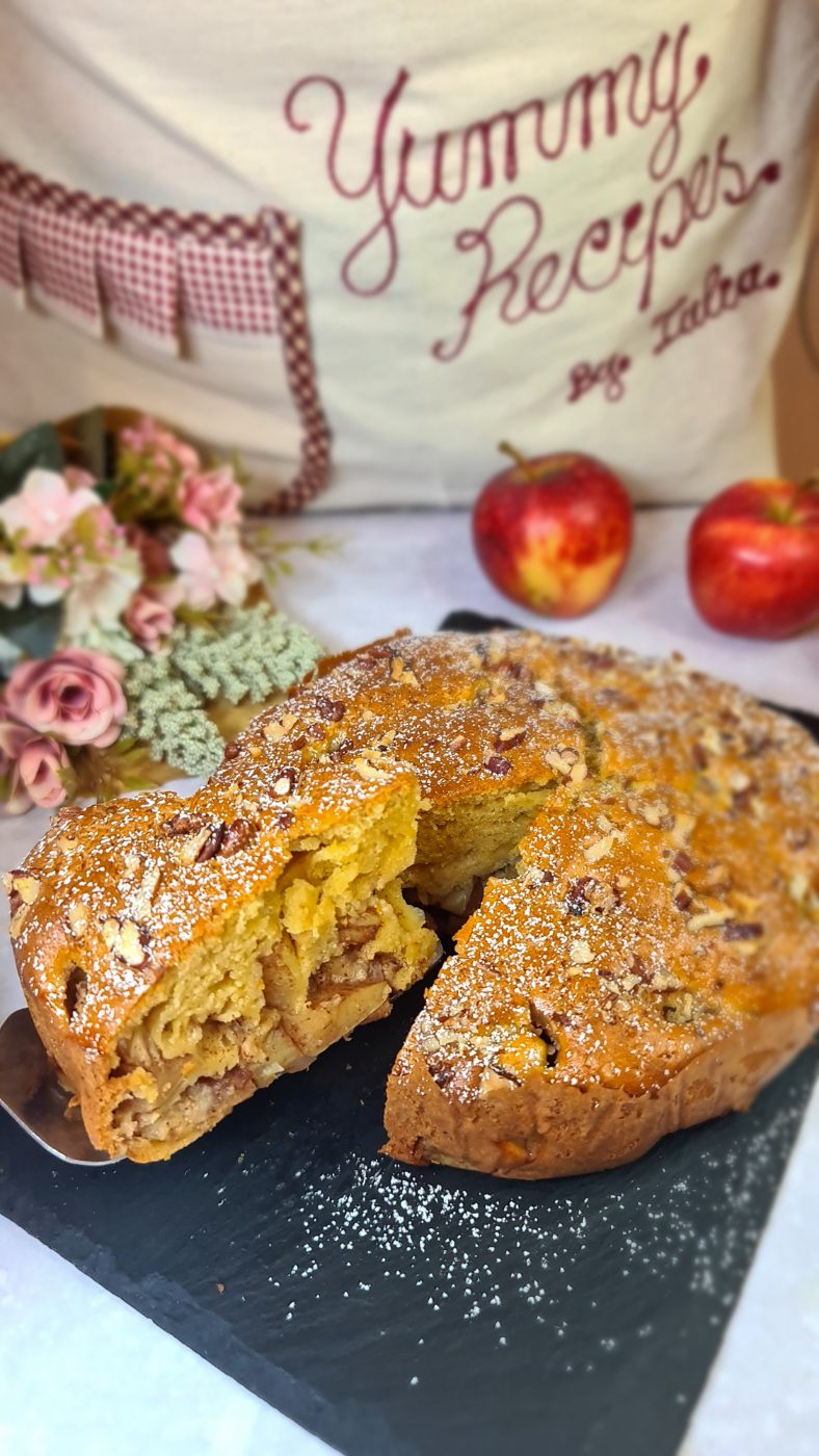 Apple Walnut Cake