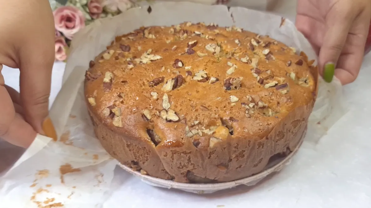 Apple Walnut Cake step 10