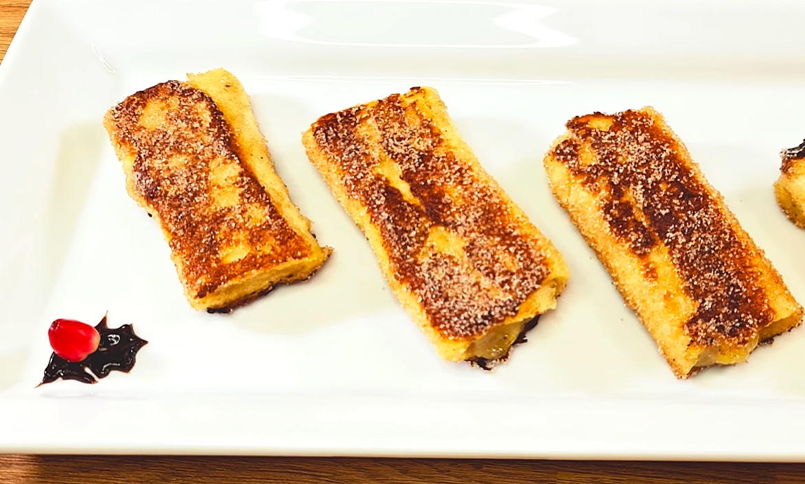 Banana Bread Toast step 14