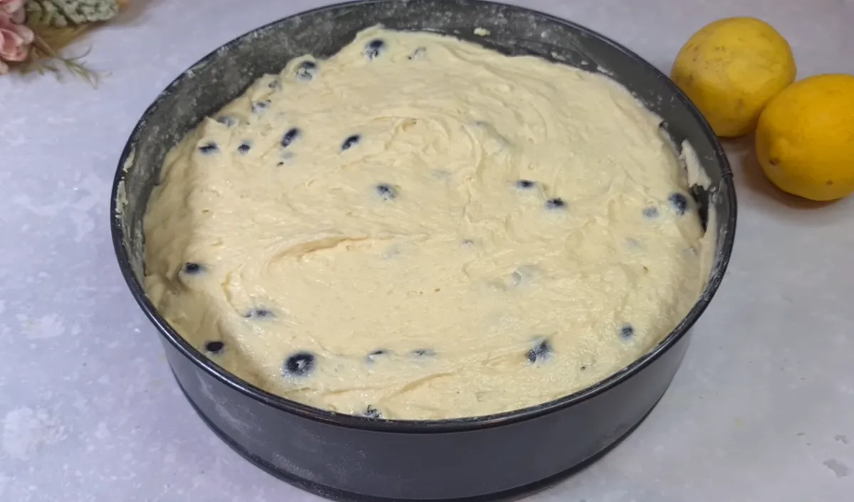 Blueberry Cake step 15