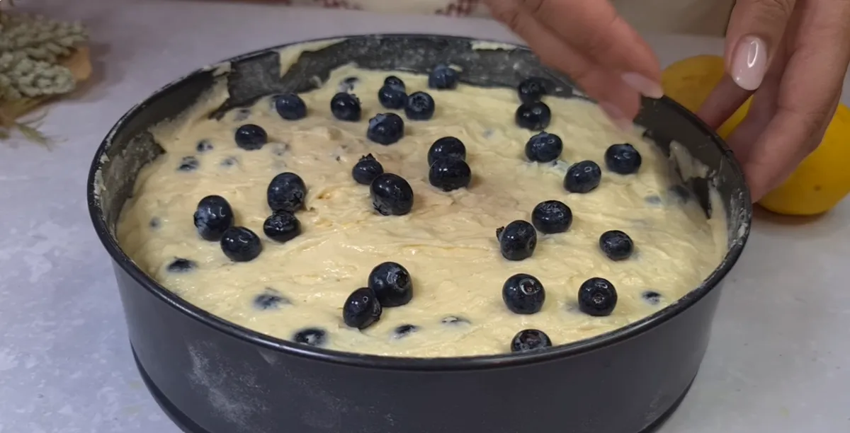Blueberry Cake step 16