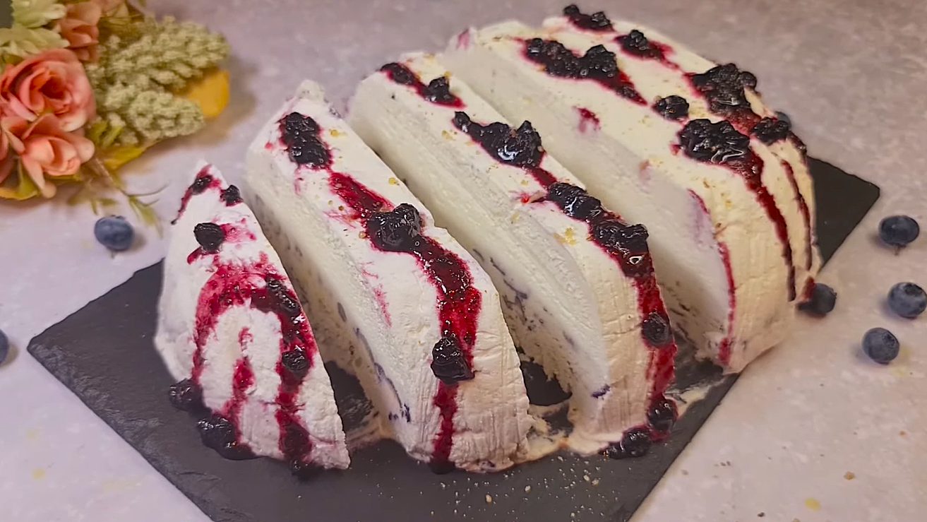 Blueberry Ice Cream