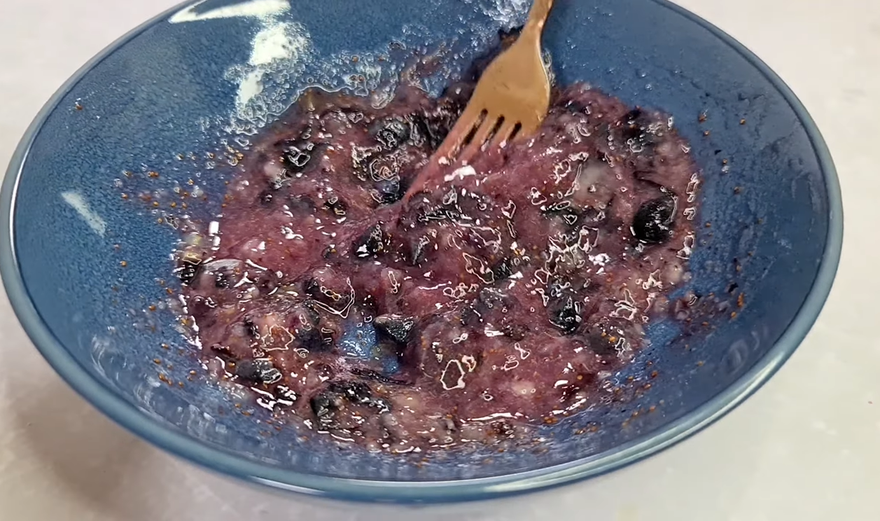 Blueberry Ice Cream step 7