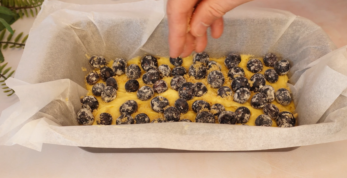 Blueberry Loaf Cake step 8