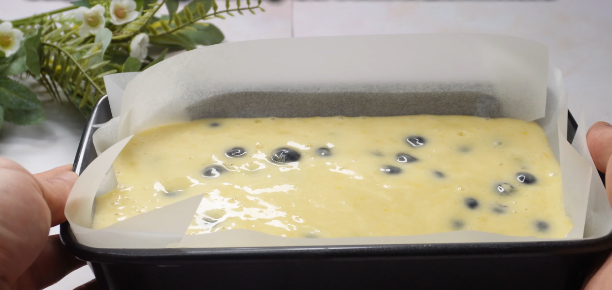 Blueberry Summer Cake step 15