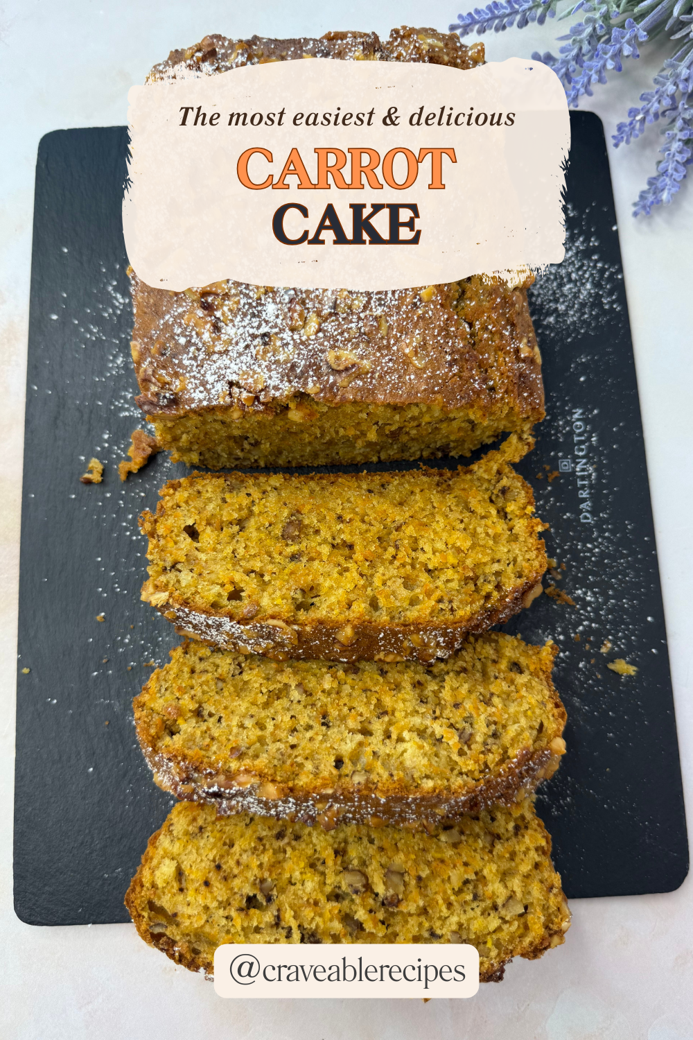 Carrot Cake Pinterest pin