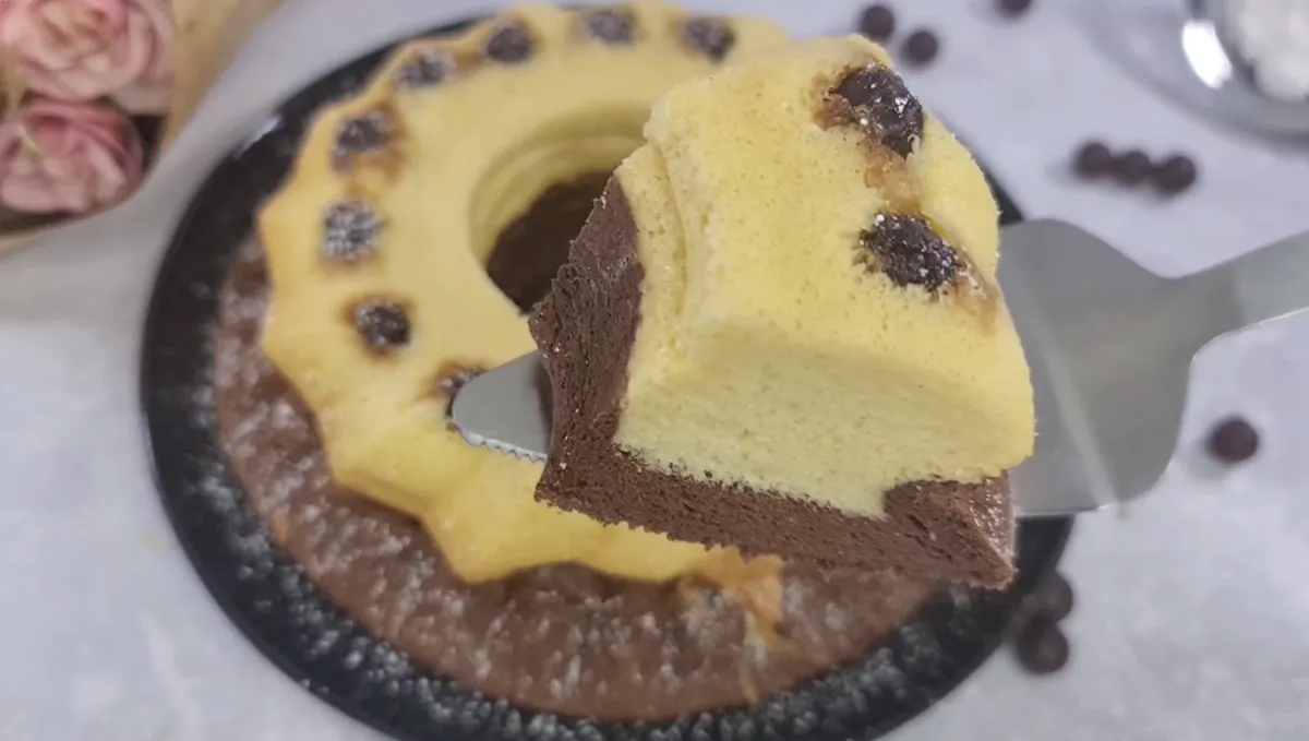 Castella Cake step 31