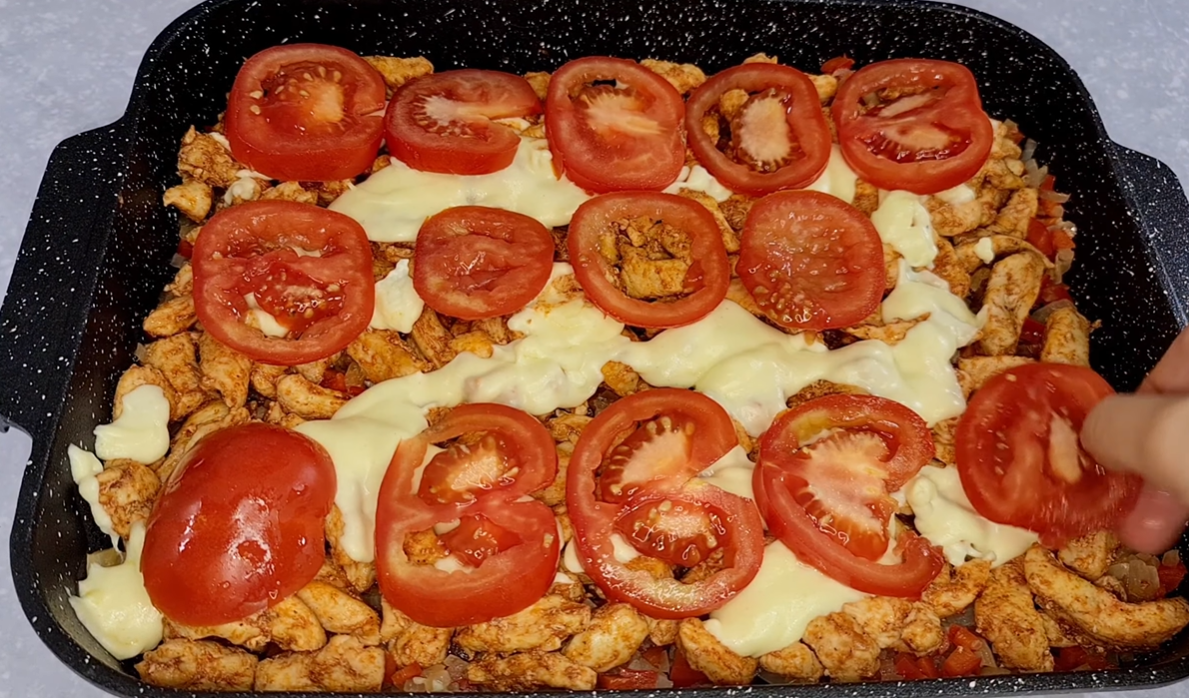 Cheesy Chicken Casserole step 12