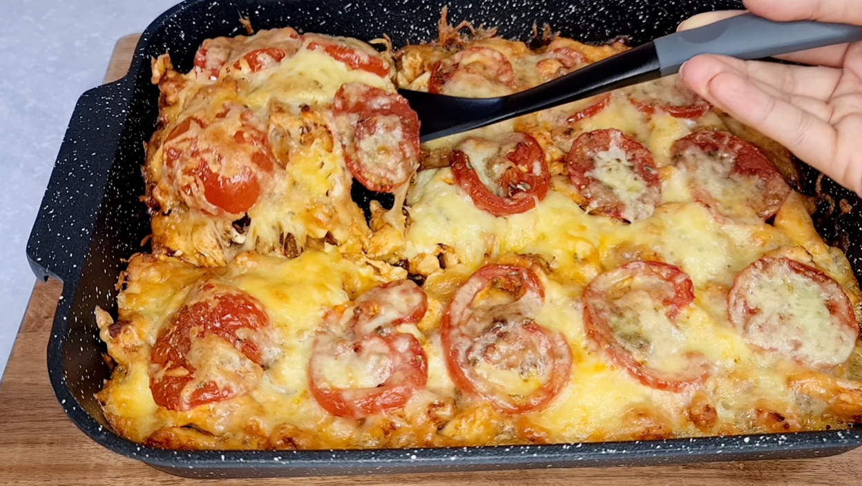 Cheesy Chicken Casserole step 16
