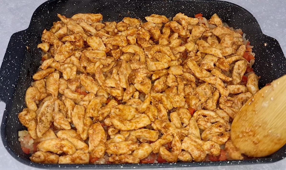 Cheesy Chicken Casserole step 8