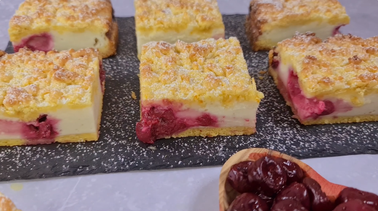 Cherry Yogurt Cake step 23