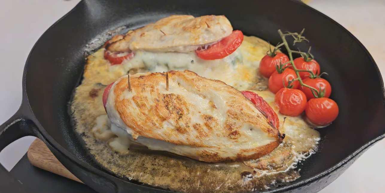 Chicken Mozzarella In a Pan step 14