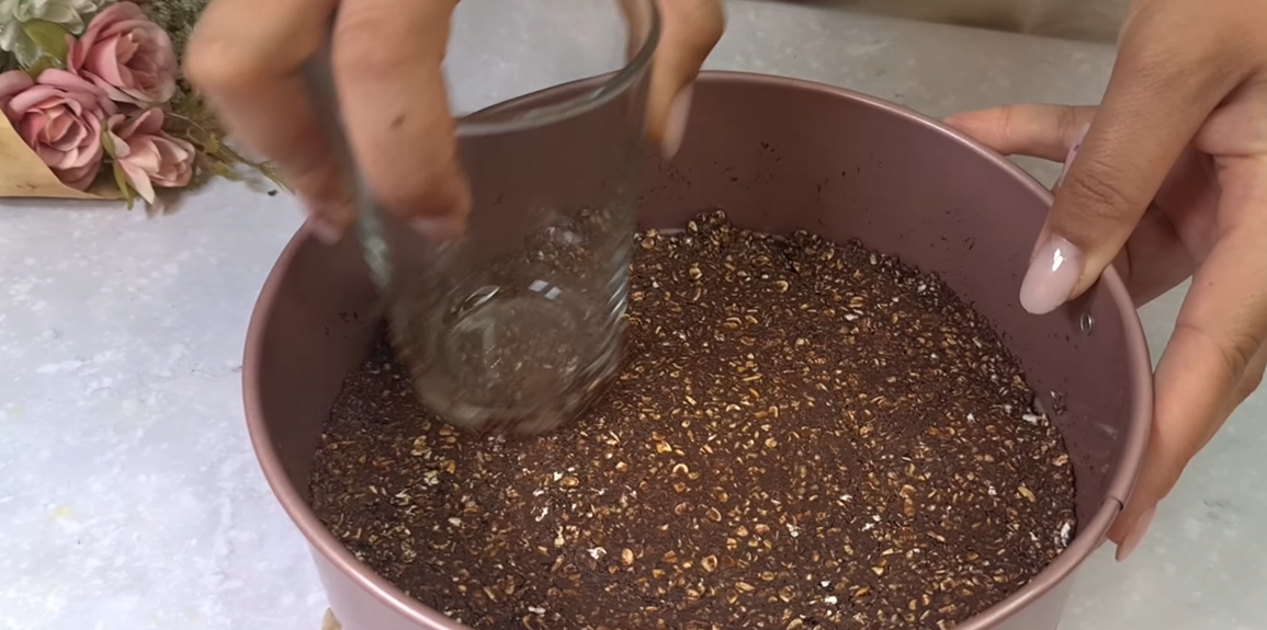 Chocolate Banana Oatmeal Cake step 8