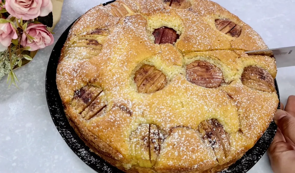 Cinnamon Apple Cake step 14