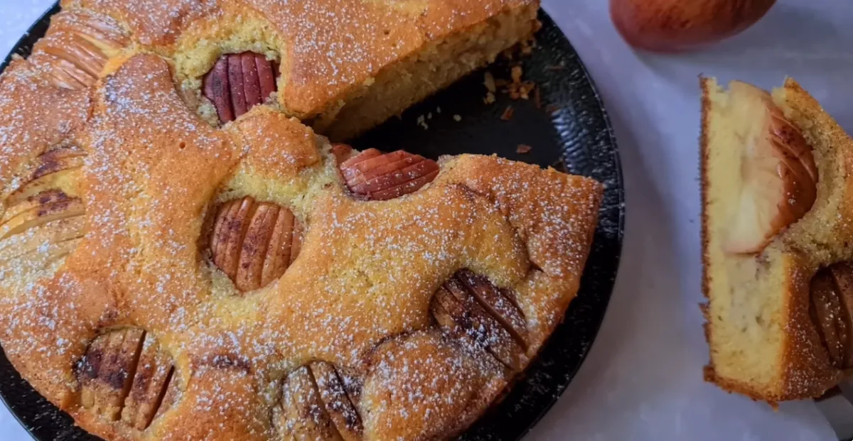 Cinnamon Apple Cake step 15