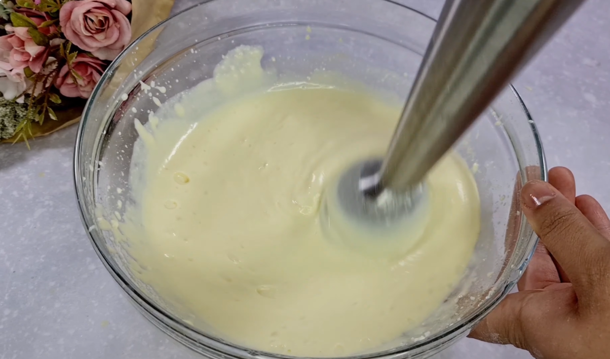 Cottage Cheese Cherry Cake step 12