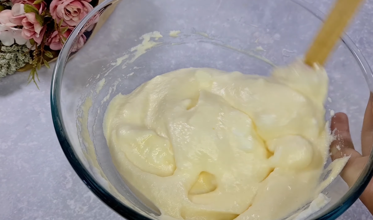 Creamy Apple Yogurt Cake step 10