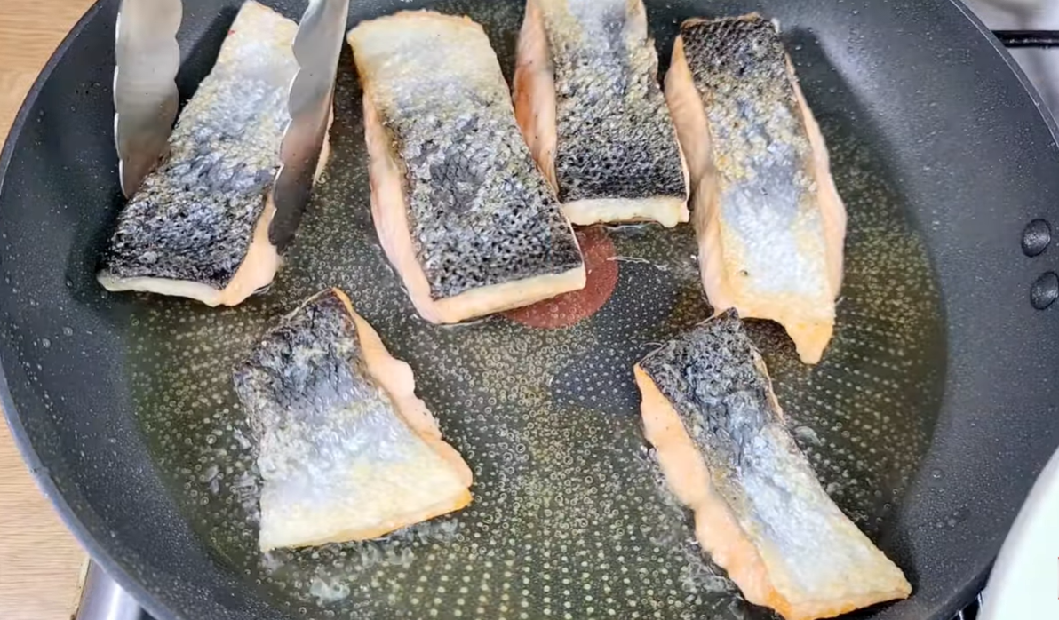 Creamy Salmon With Rice step 3
