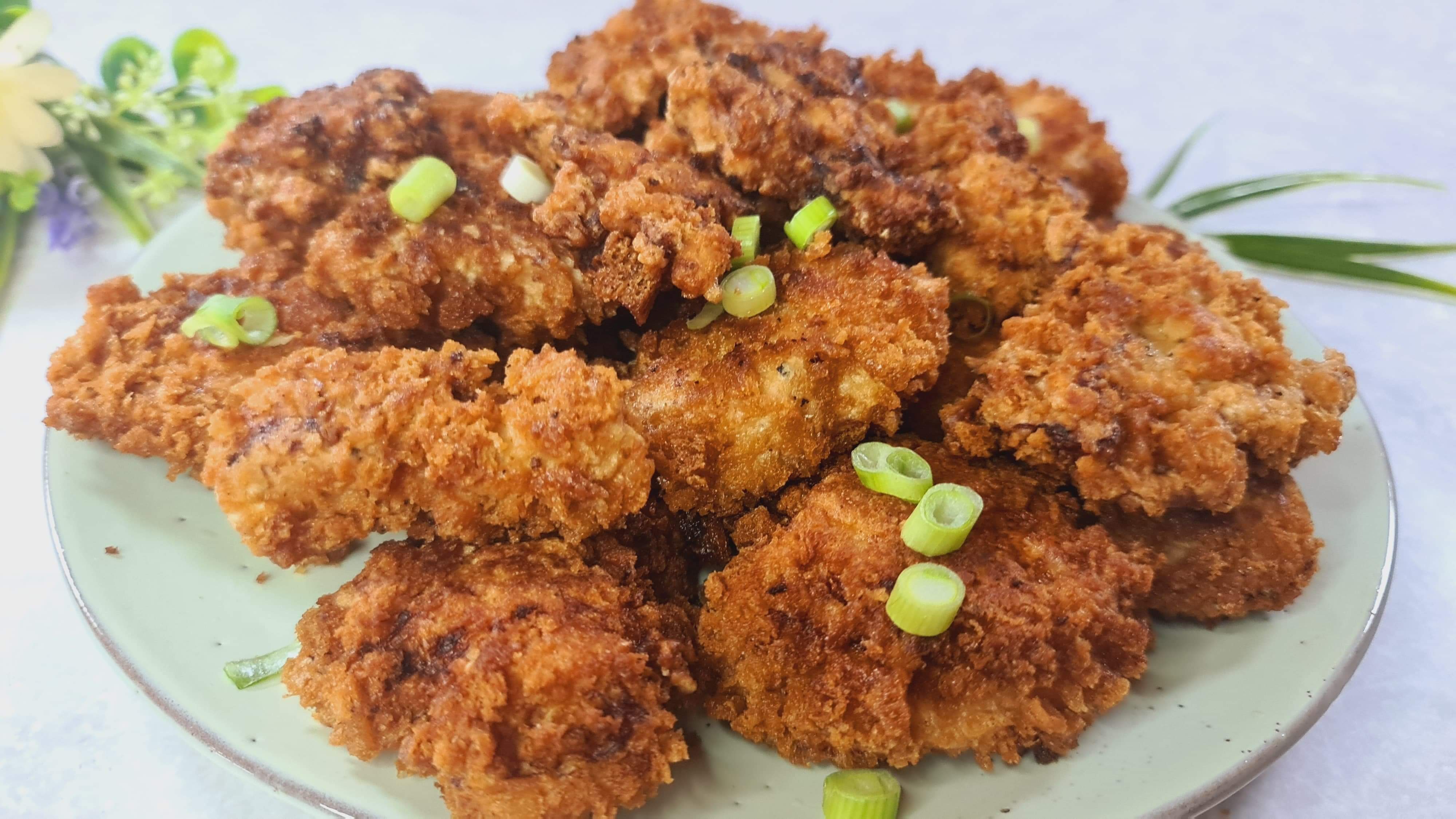 Crispy Chicken Fritters step 26