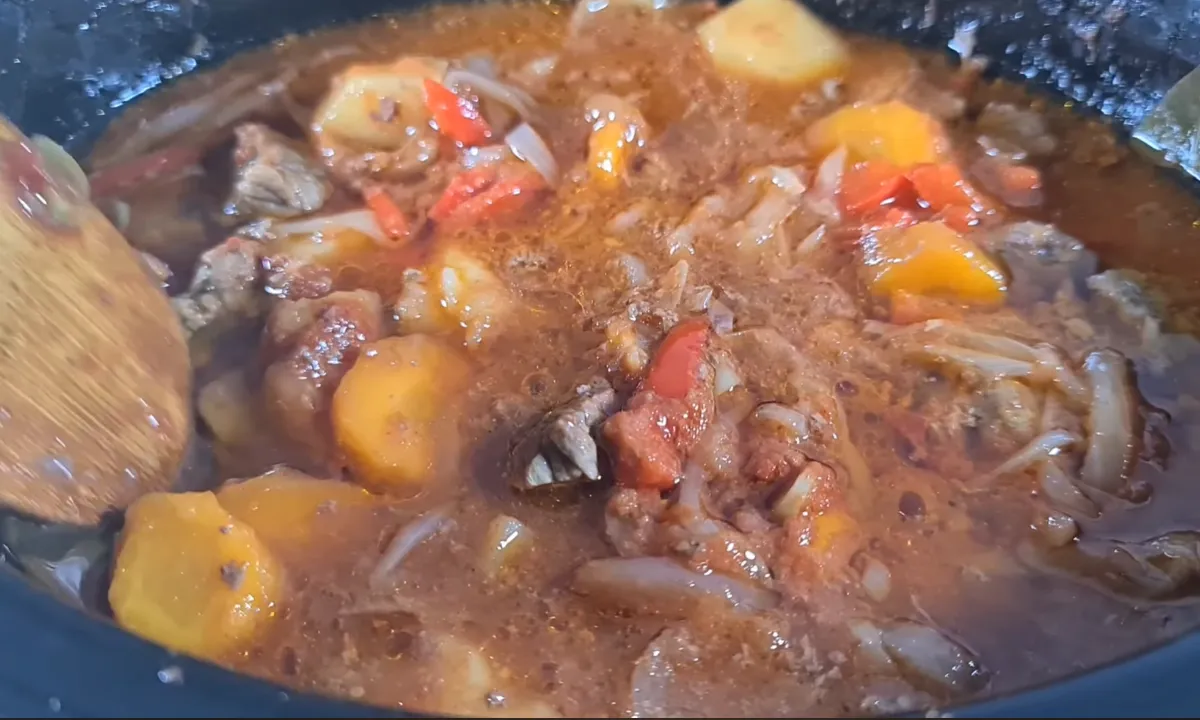 Crockpot Beef Stew With Vegetables step 9
