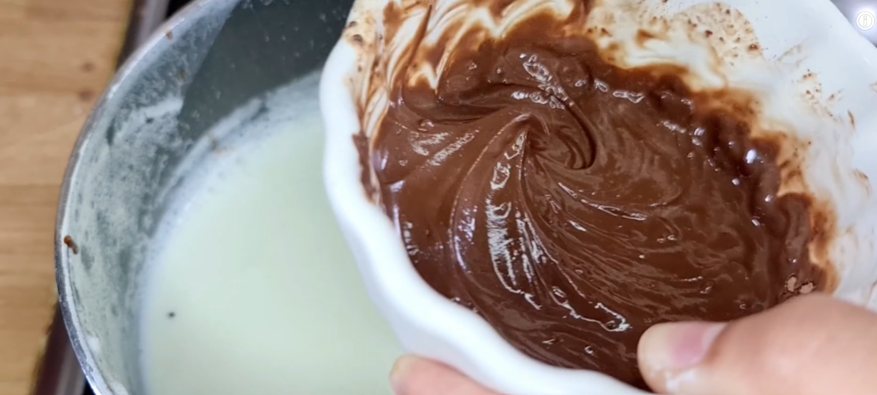 Milk And Chocolate Cups step 4