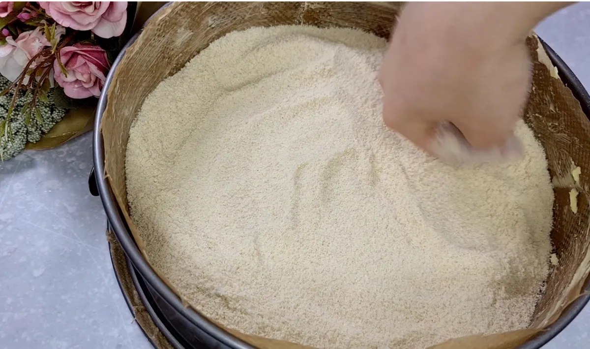 Eggless Apple Cake step 13