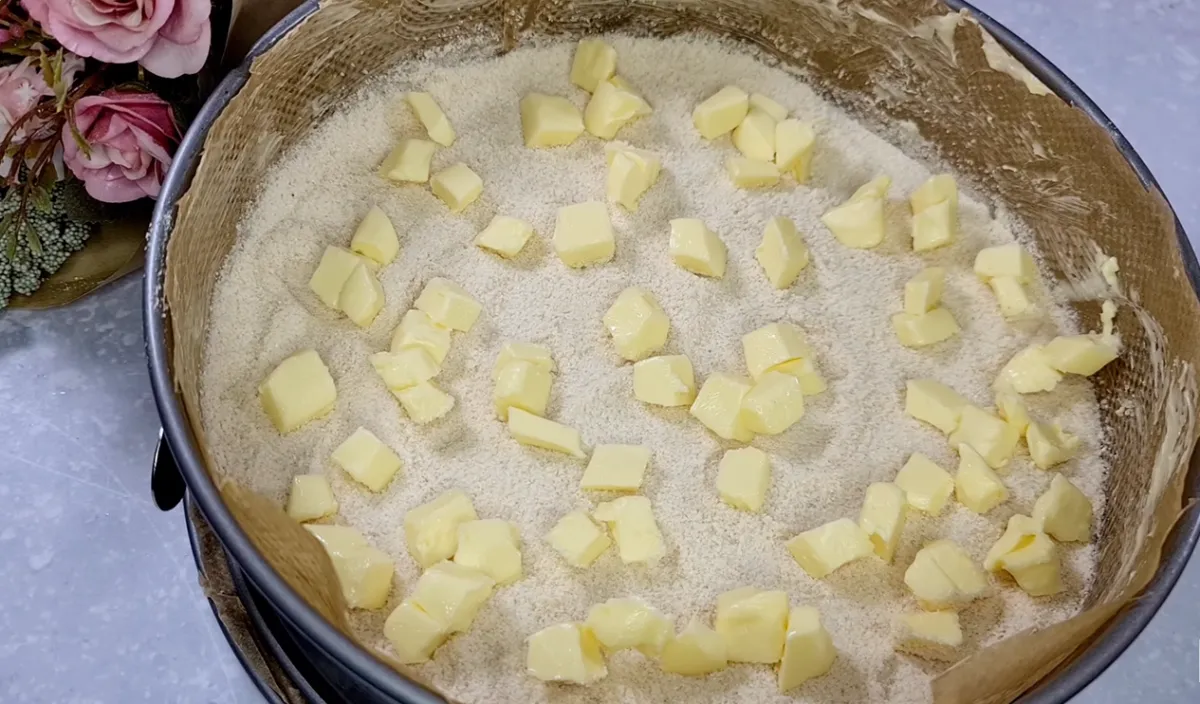 Eggless Apple Cake step 15