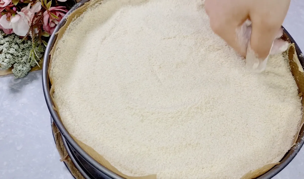 Eggless Apple Cake step 18