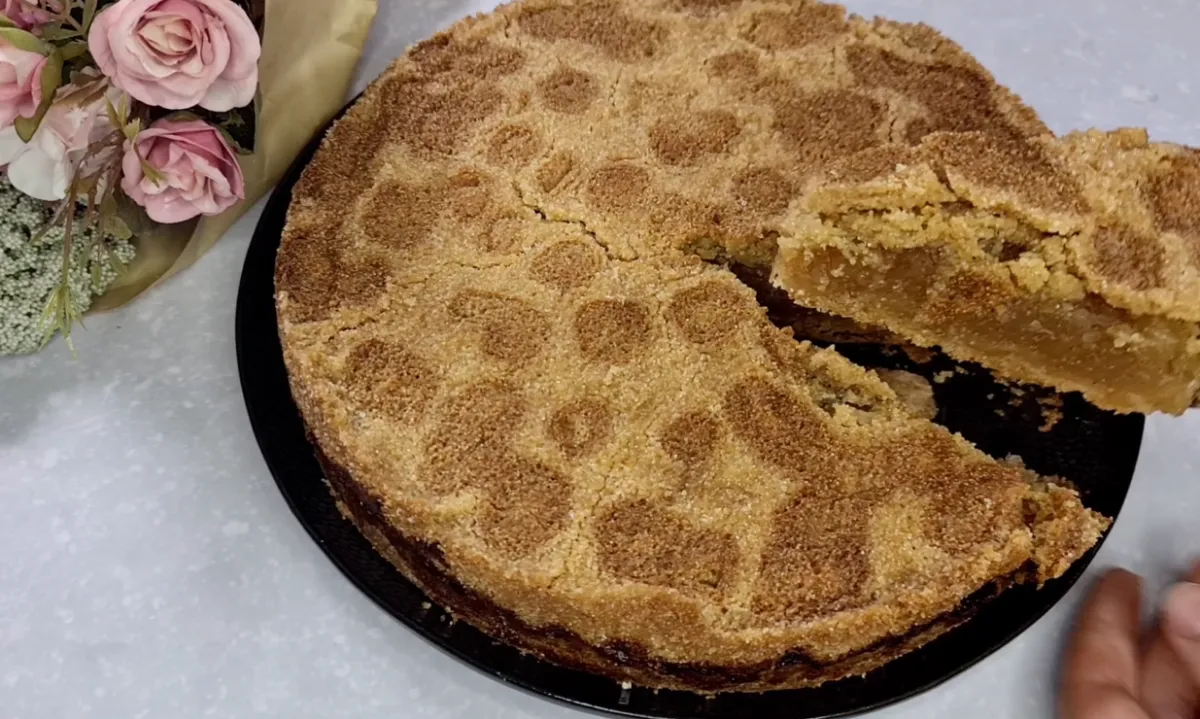 Eggless Apple Cake step 23
