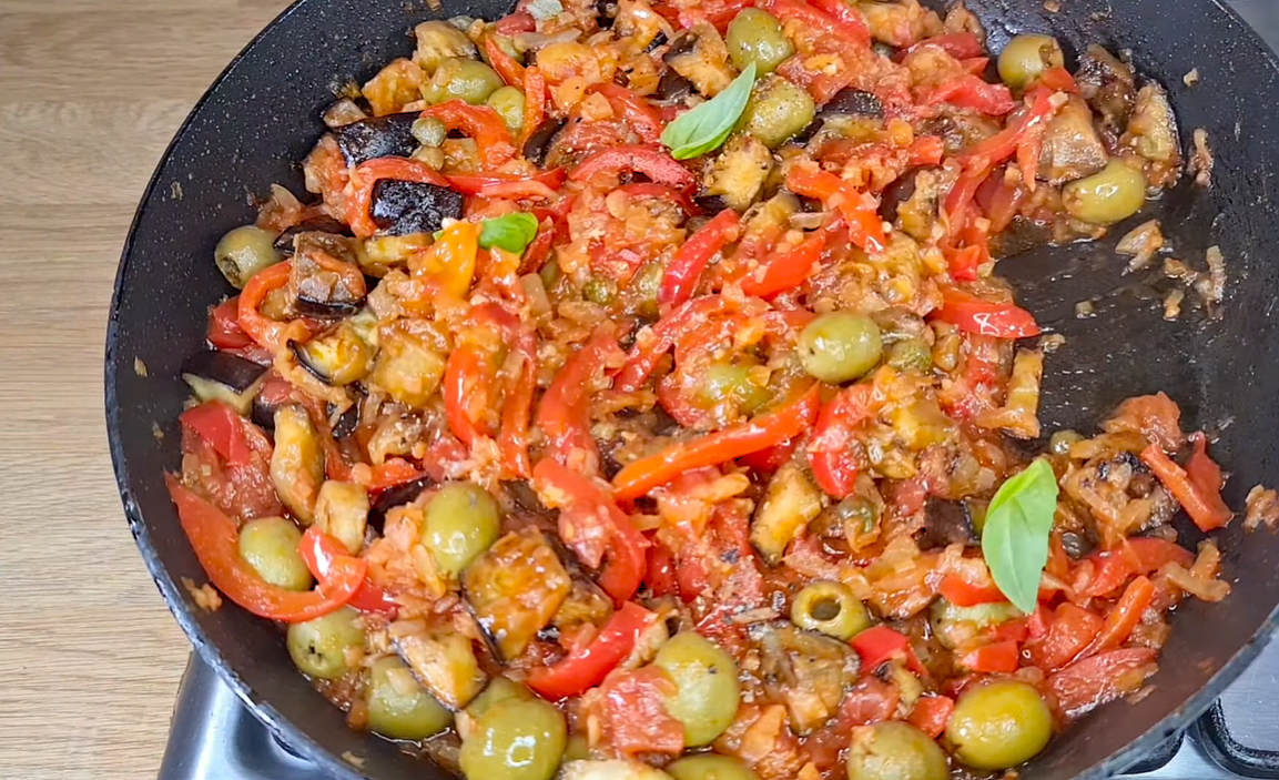 Eggplant Italian Stir Fry step 12