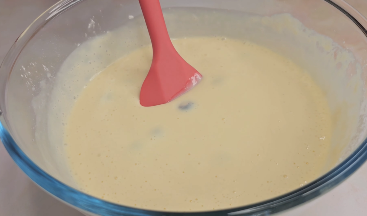 Flourless Blueberry Yogurt Cake step 8