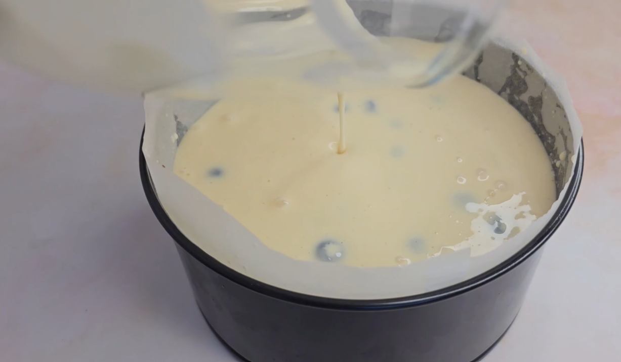 Flourless Blueberry Yogurt Cake step 9