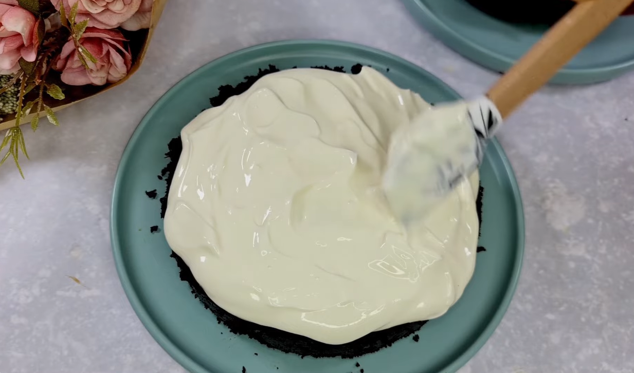 Flourless Chocolate Banana Cake step 10