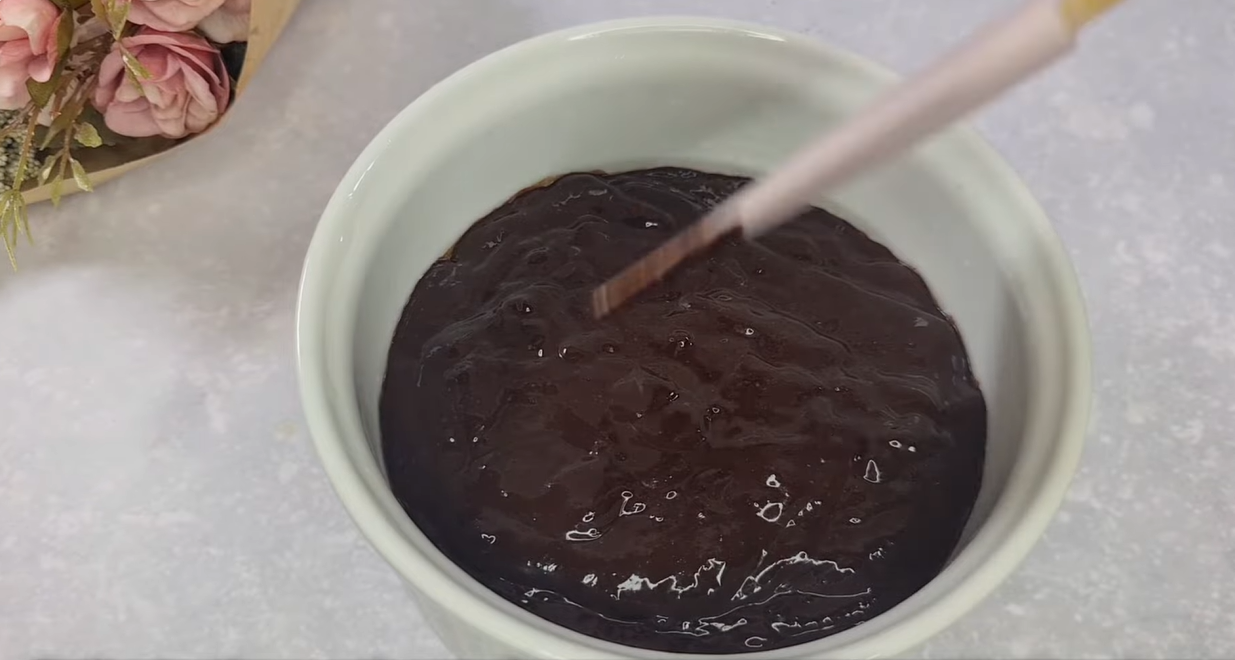 Flourless Chocolate Banana Cake step 5