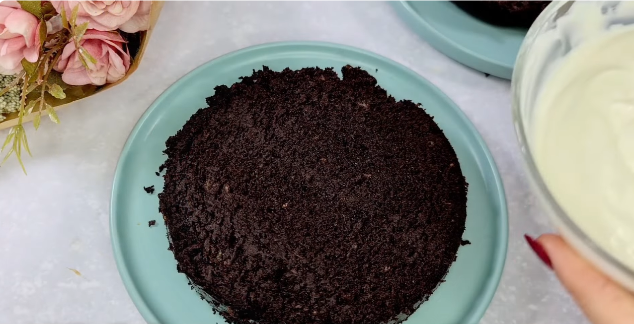 Flourless Chocolate Banana Cake step 9
