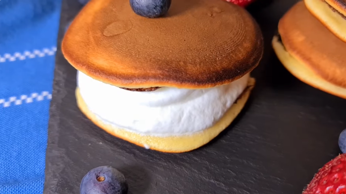 Fluffy Japanese Pancakes step 16