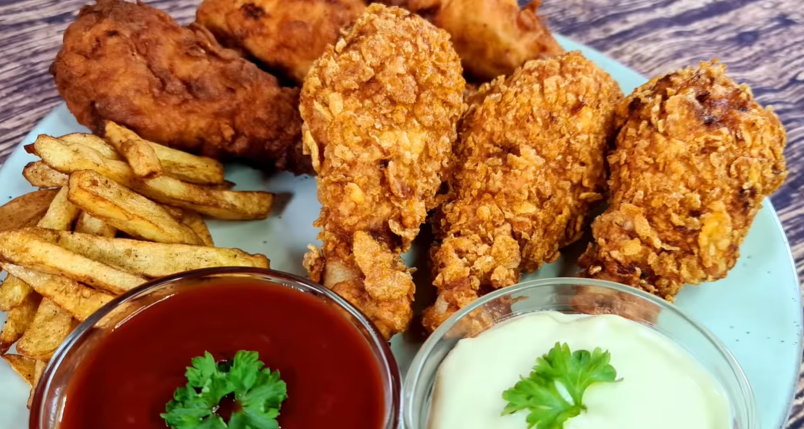 Fried Chicken Like KFC step 14
