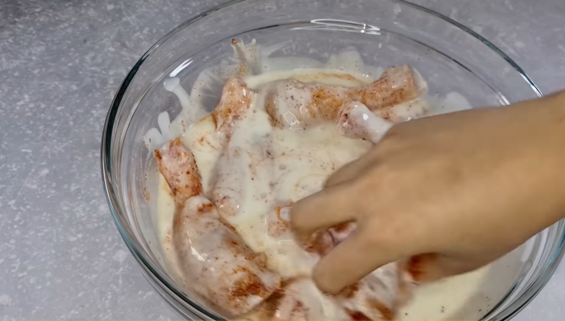Fried Chicken Like KFC step 3