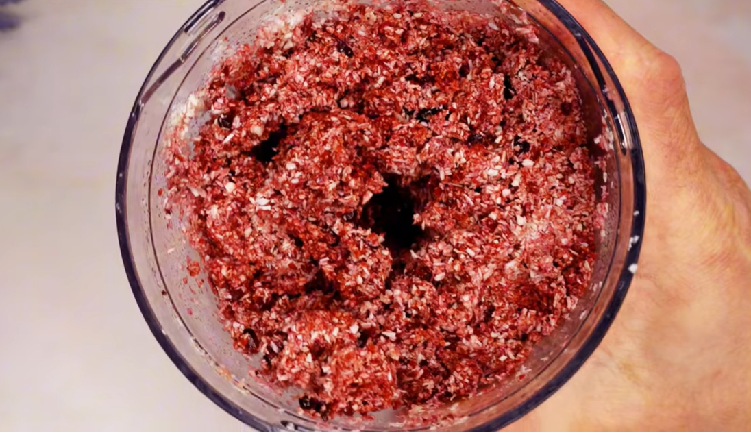 Frozen Blackberries Clusters step 2