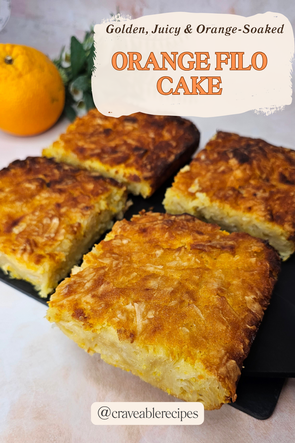 Gereek Orange Cake Pinterest pin